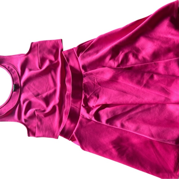 Torrid Hot Pink Two Piece Set I Size: 0 (L-12) - Picture 10 of 11